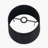Adelaide 30cm Black Tapered Cotton Mix Lampshade