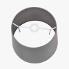 Adelaide 30cm Steel Grey Tapered Cotton Mix Lampshade