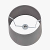Adelaide 30cm Steel Grey Tapered Cotton Mix Lampshade