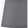 Adelaide 30cm Steel Grey Tapered Cotton Mix Lampshade
