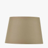 35cm Taupe Tapered Poly Cotton Shade
