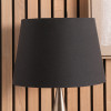 Adelaide 35cm Black Tapered Cotton Mix Lampshade