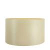 Zara 40cm Almond Silk Cylinder Drum Shade
