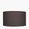 30cm Grey Handloom Cylinder Shade