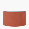 Henry 30cm Tobacco Handloom Cylinder Shade