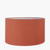 Henry 40cm Tobacco Handloom Cylinder Shade