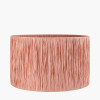 Tilia 35cm Apricot Raffia Cylinder Shade