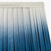 Scallop 25cm Blue Ombre Soft Pleated Tapered Shade