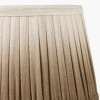Scallop 35cm Taupe Ombre Soft Pleated Tapered Shade