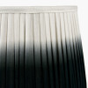Scallop 40cm Black Ombre Soft Pleated Tapered Shade
