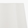 Posy 30cm White Handloom Tapered Scalloped Shade