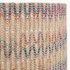 Langtang 40cm Multi Colour Woven Cylinder Shade