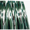 Izara 30cm Racing Green Ikat Patterned Gathered Tapered Shade
