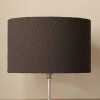 Rouen 35cm Mocha Brown Boucle Cylinder Lampshade