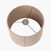 Rouen 35cm Taupe Boucle Cylinder Lampshade