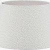 Martigues 40cm White Boucle Tapered Lampshade
