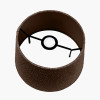 Martigues 50cm Mocha Brown Boucle Tapered Lampshade
