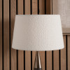 Martigues 35cm White Boucle Tapered Cylinder Shade