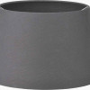 Lys 30cm Steel Grey Self Lined Linen Tapered Lampshade