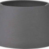 Lys 40cm Steel Grey Self Lined Linen Tapered Lampshade