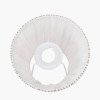 Thiago 16cm Natural Stripe Mushroom Pleat Tapered Lampshade
