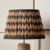 Athira 25cm Multi Chevron Design Mushroom Pleat Tapered Lamp Shade