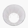 Athira 40cm Multi Chevron Design Mushroom Pleat Tapered Lamp Shade