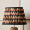 Athira 40cm Multi Chevron Design Mushroom Pleat Tapered Lamp Shade