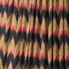 Athira 45cm Multi Chevron Design Mushroom Pleat Tapered Lamp Shade