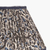 Ornella 30cm Blue Floral Design Mushroom Pleat Empire Lampshade