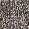 Ornella 45cm Blue Floral Design Mushroom Pleat Empire Lampshade
