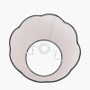 Tabitha 35cm Cream Jute Scalloped Edge Tapered Lamp Shade with Contrast Binding