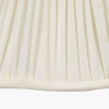 Malia 30cm Cream Mushroom Pleat Scalloped Tapered Lampshade