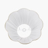 Malia 45cm Olive Green Mushroom Pleat Scalloped Tapered Lamp Shade