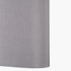 Mia 25cm Steel Grey Oval Silk Mix Lampshade