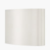 Mia 30cm Cream Oval Silk Mix Lampshade
