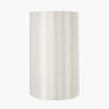 Mia 30cm Cream Oval Silk Mix Lampshade