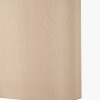 Mia 30cm Taupe Oval Silk Mix Lampshade
