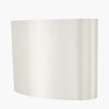 Mia 35cm Cream Oval Silk Mix Lampshade