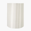 Mia 35cm Cream Oval Silk Mix Lampshade