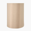Mia 35cm Taupe Oval Silk Mix Lampshade
