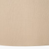 Mia 35cm Taupe Oval Silk Mix Lampshade