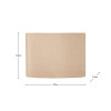 Mia 35cm Taupe Oval Silk Mix Lampshade