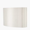 Mia 40cm Cream Oval Silk Mix Lampshade