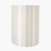 Mia 40cm Cream Oval Silk Mix Lampshade