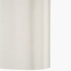 Mia 40cm Cream Oval Silk Mix Lampshade