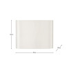 Mia 40cm Cream Oval Silk Mix Lampshade