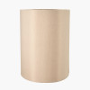 Mia 40cm Taupe Oval Silk Mix Lampshade