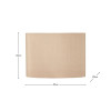 Mia 40cm Taupe Oval Silk Mix Lampshade