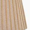 Isla 35cm Jute Striped Natural & Yellow Tapered Lampshade